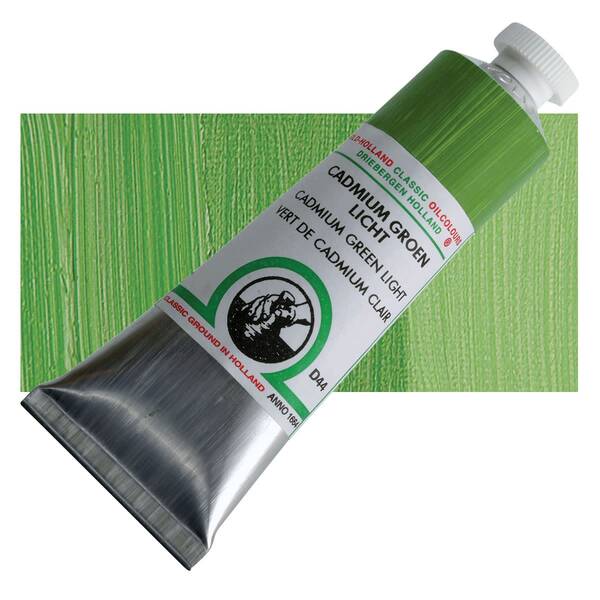 Old Holland El Yapımı Yağlı Boya 40 Ml Seri 4 Cadmium Green Light - 1