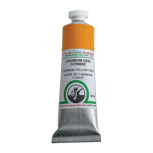 Old Holland El Yapımı Yağlı Boya 40 Ml Seri 4 Cadmium Yellow Deep - 3