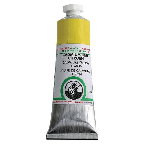 Old Holland El Yapımı Yağlı Boya 40 Ml Seri 4 Cadmium Yellow Lemon - 3