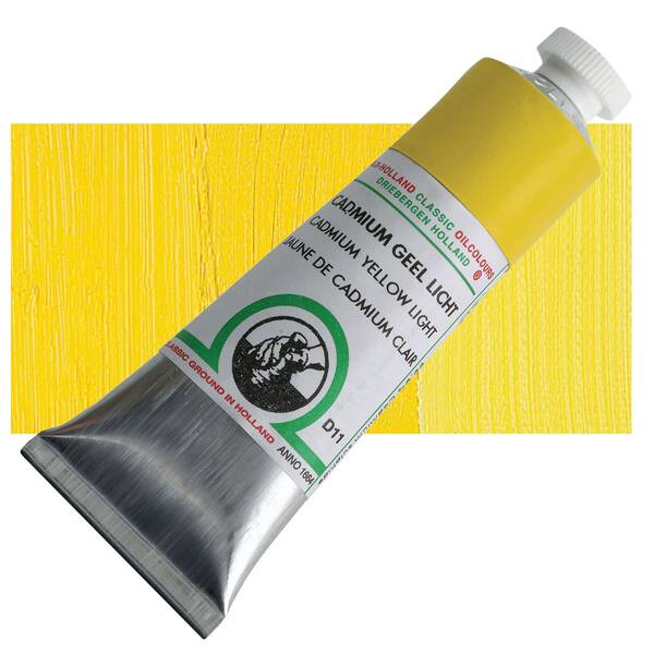 Old Holland El Yapımı Yağlı Boya 40 Ml Seri 4 Cadmium Yellow Light - 1