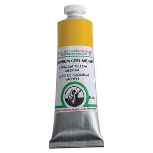 Old Holland El Yapımı Yağlı Boya 40 Ml Seri 4 Cadmium Yellow Medium - 3