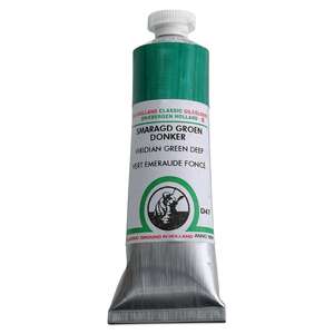 Old Holland El Yapımı Yağlı Boya 40 Ml Seri 4 Viridian Green Deep - 3