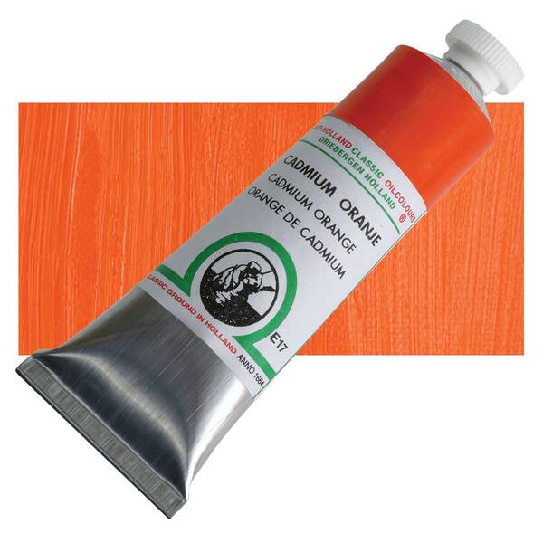 Old Holland El Yapımı Yağlı Boya 40 Ml Seri 5 Cadmium Orange - 1