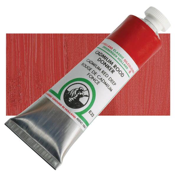 Old Holland El Yapımı Yağlı Boya 40 Ml Seri 5 Cadmium Red Deep - 1