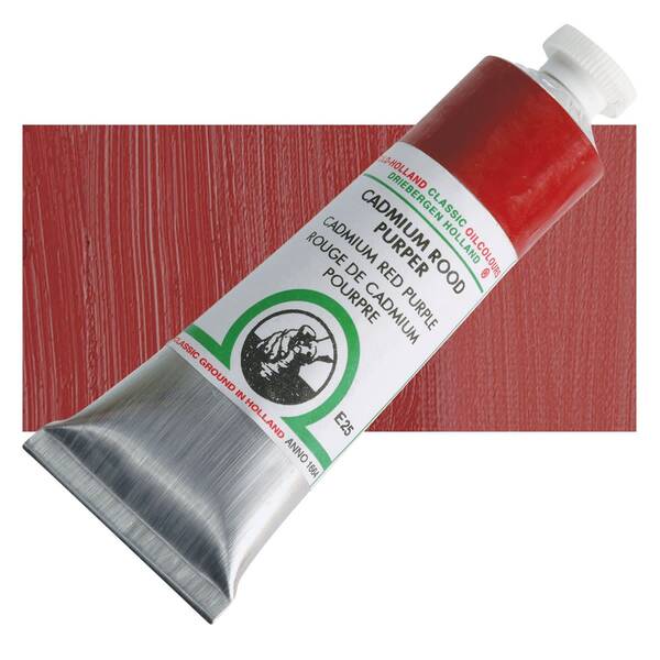 Old Holland El Yapımı Yağlı Boya 40 Ml Seri 5 Cadmium Red Purple - 1