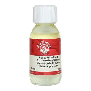 Old Holland Medium 100ml Poppy Oil Refined - Old Holland