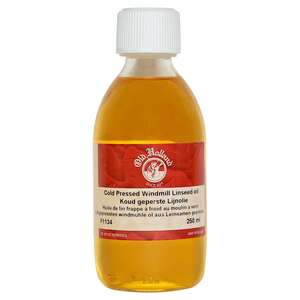 Old Holland Medium 250ml Cold Pressed Windmill Linseed Oil - Old Holland