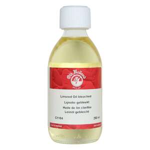 Old Holland Medium 250ml Linseed Oil Bleached - Old Holland