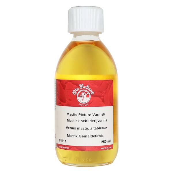 Old Holland Medium 250ml Mastic Picture Varnish - 1