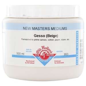 Old Holland Medium 500 Ml Gesso Beige - Old Holland