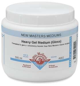 Old Holland Medium 500 Ml Heavy Gel Medium Gloss - Old Holland