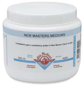 Old Holland Medium 500 Ml High Build Gel Medium Gloss - Old Holland