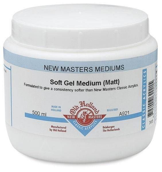 Old Holland Medium 500 Ml Soft Gel Medium Matt - 1