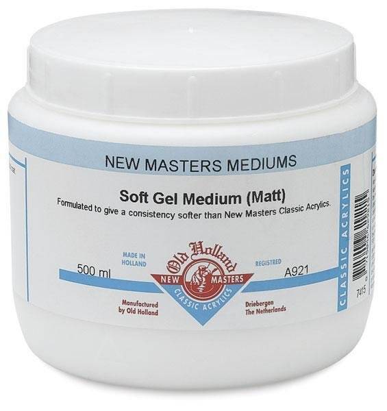Old Holland Medium 500 Ml Soft Gel Medium Matt