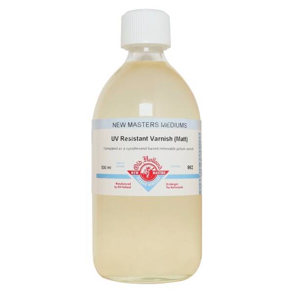 Old Holland Akrilik Uv Vernik Mat 500ML - 1