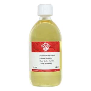 Old Holland Medium 500ml Linseed Oil Bleached - Old Holland