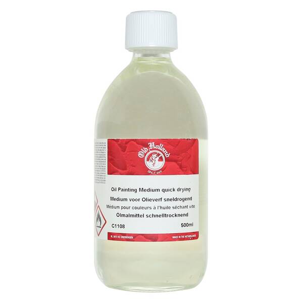 Old Holland Medium 500ml Oil Painting Quick Drying - 1