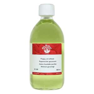 Old Holland Medium 500ml Poppy Oil Refined - Old Holland