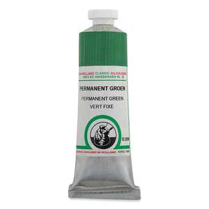 Old Holland El Yapımı Yağlı Boya 40 Ml Seri 2 Permanent Green Light - 3