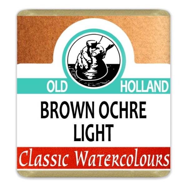 Old Holland Tablet Suluboya Seri 1 Brown Ochre Light - 1
