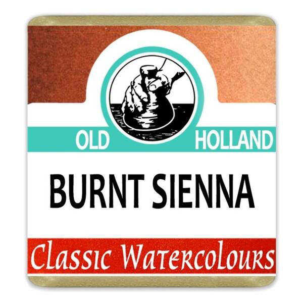 Old Holland Tablet Suluboya Seri 1 Burnt Sienna