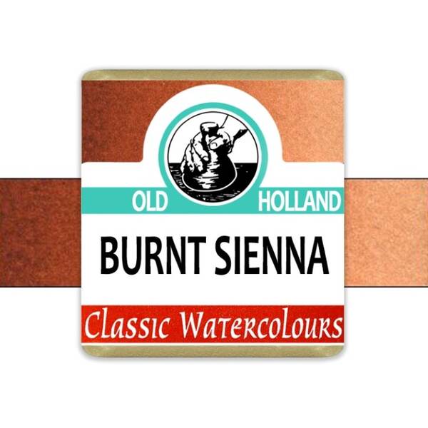 Old Holland Tablet Suluboya Seri 1 Burnt Sienna