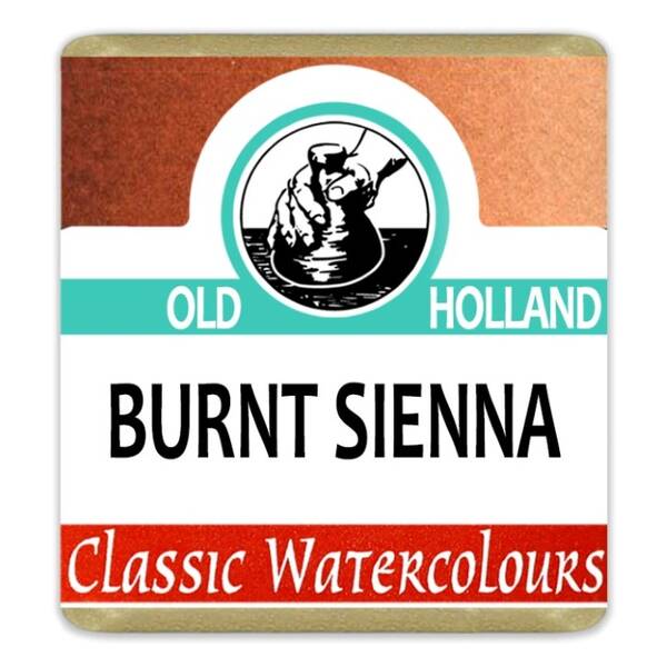 Old Holland Tablet Suluboya Seri 1 Burnt Sienna - 1