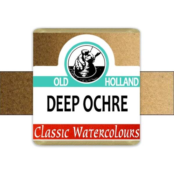 Old Holland Tablet Suluboya Seri 1 Deep Ochre - 2