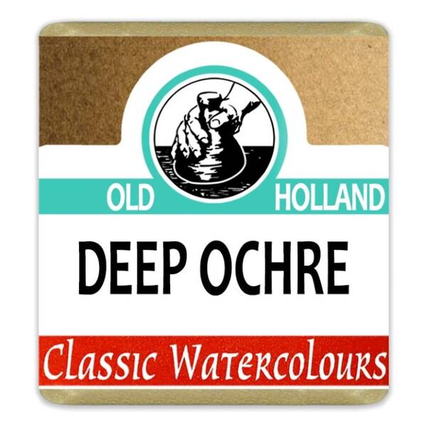 Old Holland Tablet Suluboya Seri 1 Deep Ochre - 1