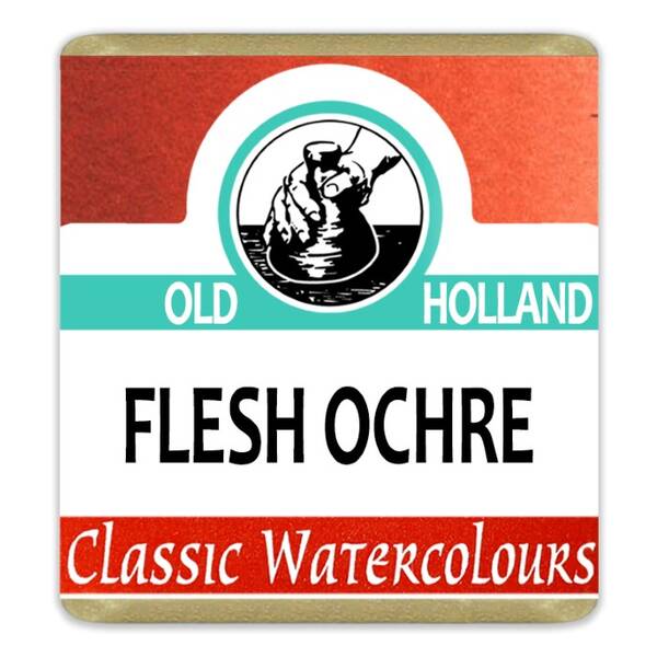 Old Holland Tablet Suluboya Seri 1 Flesh Ochre (Red Ochre)