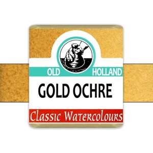 Old Holland Tablet Suluboya Seri 1 Gold Ochre - Thumbnail