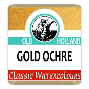 Old Holland Tablet Suluboya Seri 1 Gold Ochre - Thumbnail