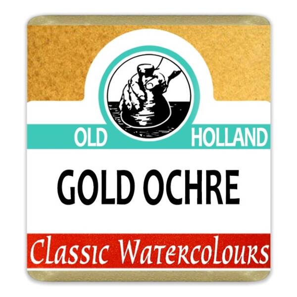 Old Holland Tablet Suluboya Seri 1 Gold Ochre