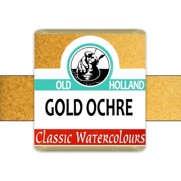 Old Holland Tablet Suluboya Seri 1 Gold Ochre - 2