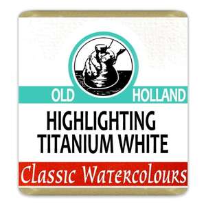 Old Holland Tablet Suluboya Seri 1 Highlighting Titanium White - 1