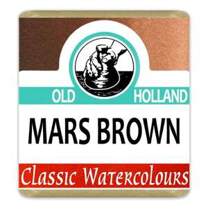 Old Holland Tablet Suluboya Seri 1 Mars Brown - 1