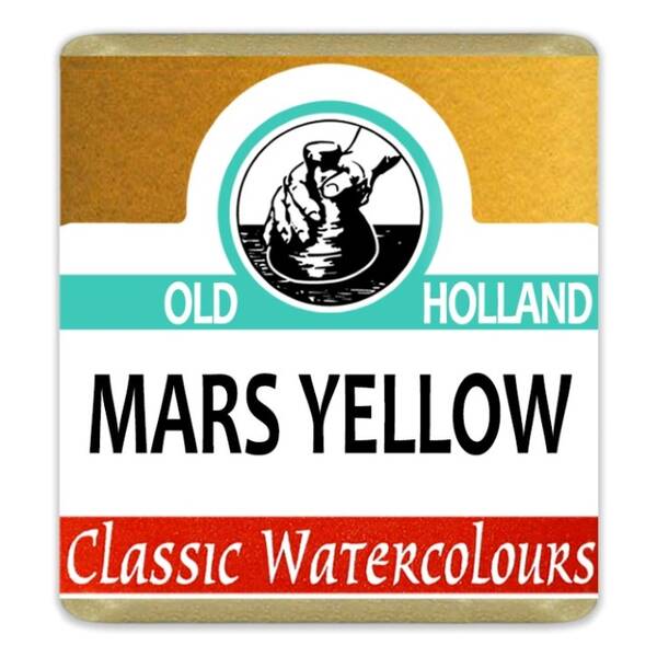 Old Holland Tablet Suluboya Seri 1 Mars Yellow - 1