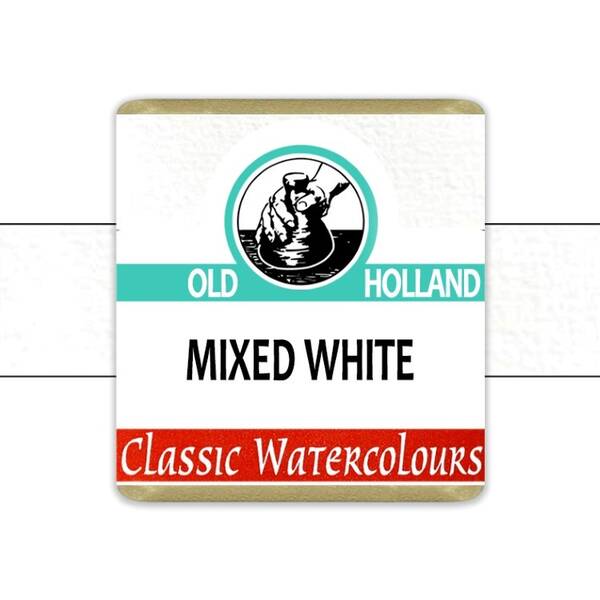 Old Holland Tablet Suluboya Seri 1 Mixed White