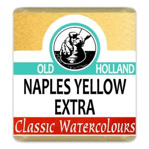 Old Holland Tablet Suluboya Seri 1 Naples Yellow Extra - 1