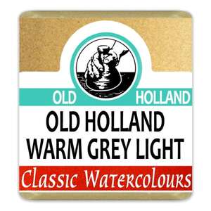 Old Holland Tablet Suluboya Seri 1 Old Holland Warm Gray Light - Thumbnail