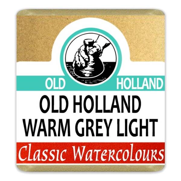Old Holland Tablet Suluboya Seri 1 Old Holland Warm Gray Light - 1