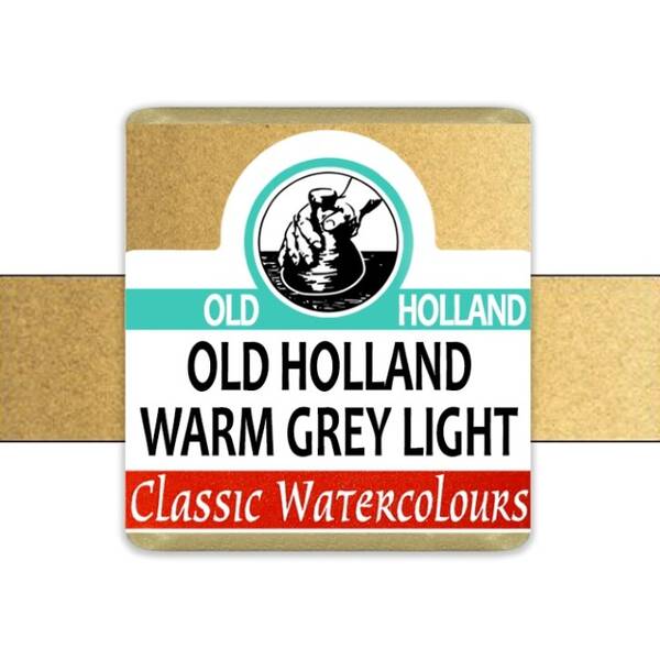 Old Holland Tablet Suluboya Seri 1 Old Holland Warm Gray Light - 2