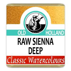 Old Holland - Old Holland Tablet Suluboya Seri 1 Raw Sienna Deep