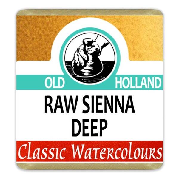 Old Holland Tablet Suluboya Seri 1 Raw Sienna Deep - 1