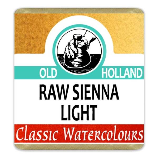 Old Holland Tablet Suluboya Seri 1 Raw Sienna Light - 1