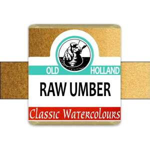 Old Holland Tablet Suluboya Seri 1 Raw Umber - Thumbnail