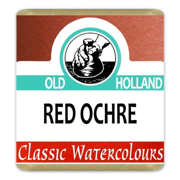 Old Holland Tablet Suluboya Seri 1 Red Ochre - 1