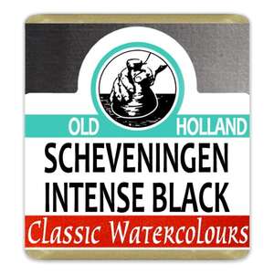 Old Holland - Old Holland Tablet Suluboya Seri 1 Scheveningen Intense Black