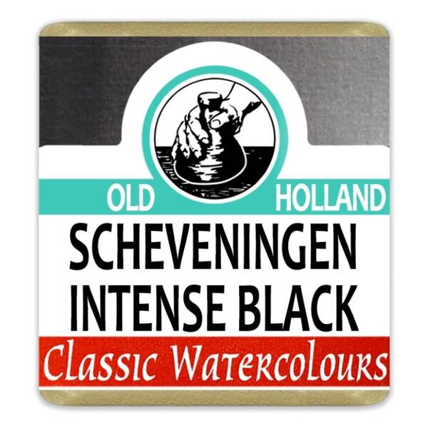 Old Holland Tablet Suluboya Seri 1 Scheveningen Intense Black - 1