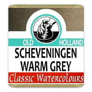 Old Holland - Old Holland Tablet Suluboya Seri 1 Scheveningen Warm Grey